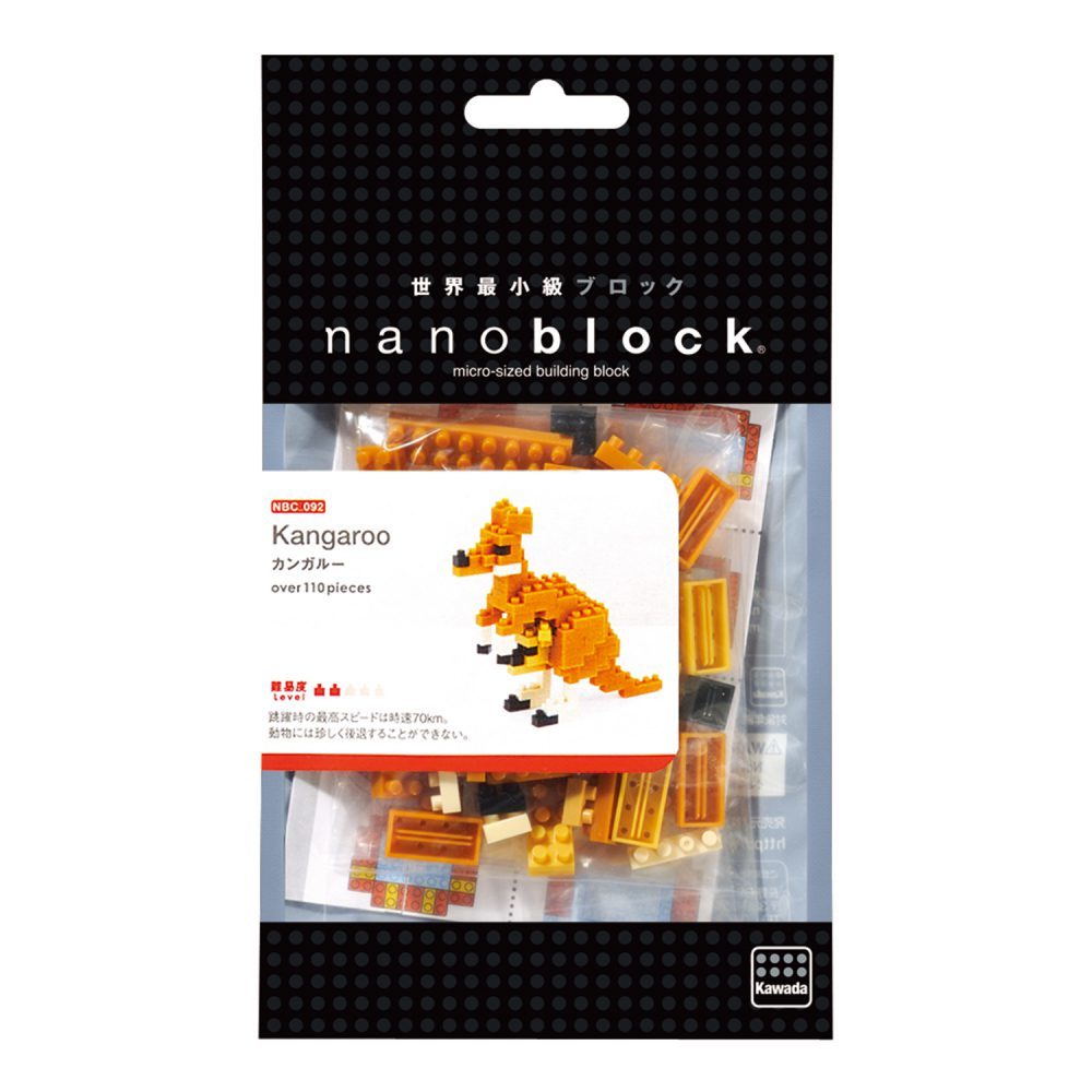 現貨｜Nanoblock 袋鼠 KANGAROO