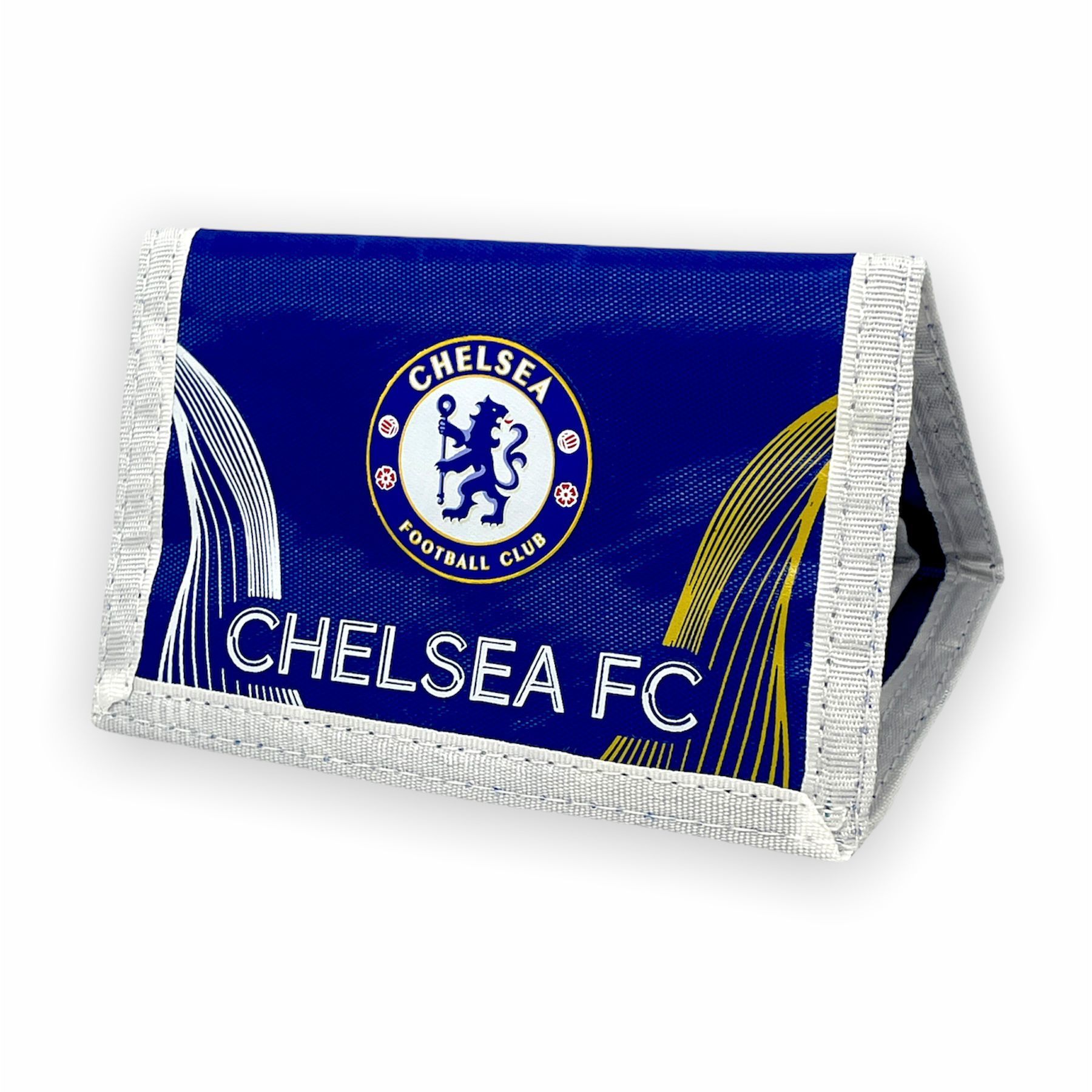 車路士波紋會徽銀包