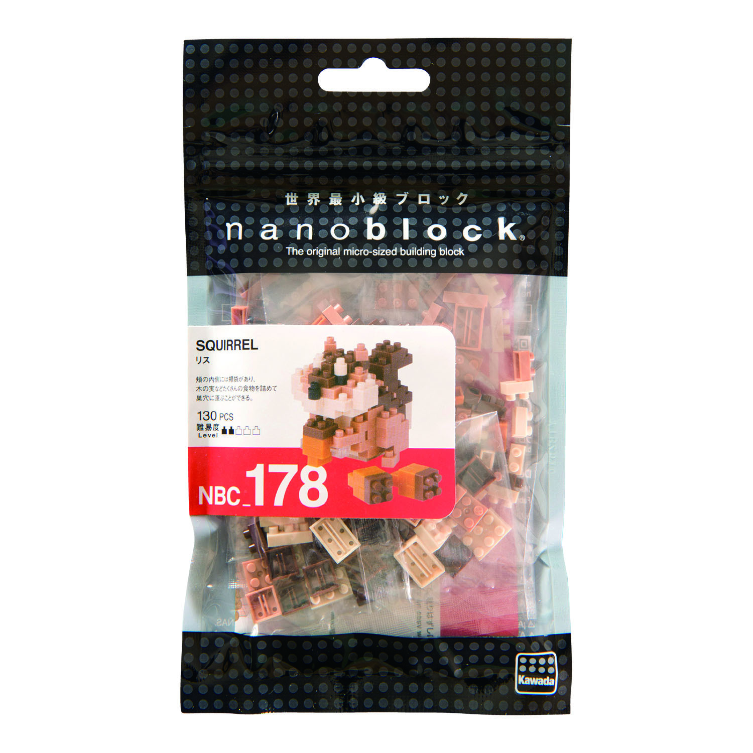 現貨｜Nanoblock 松鼠 SQUIRREL