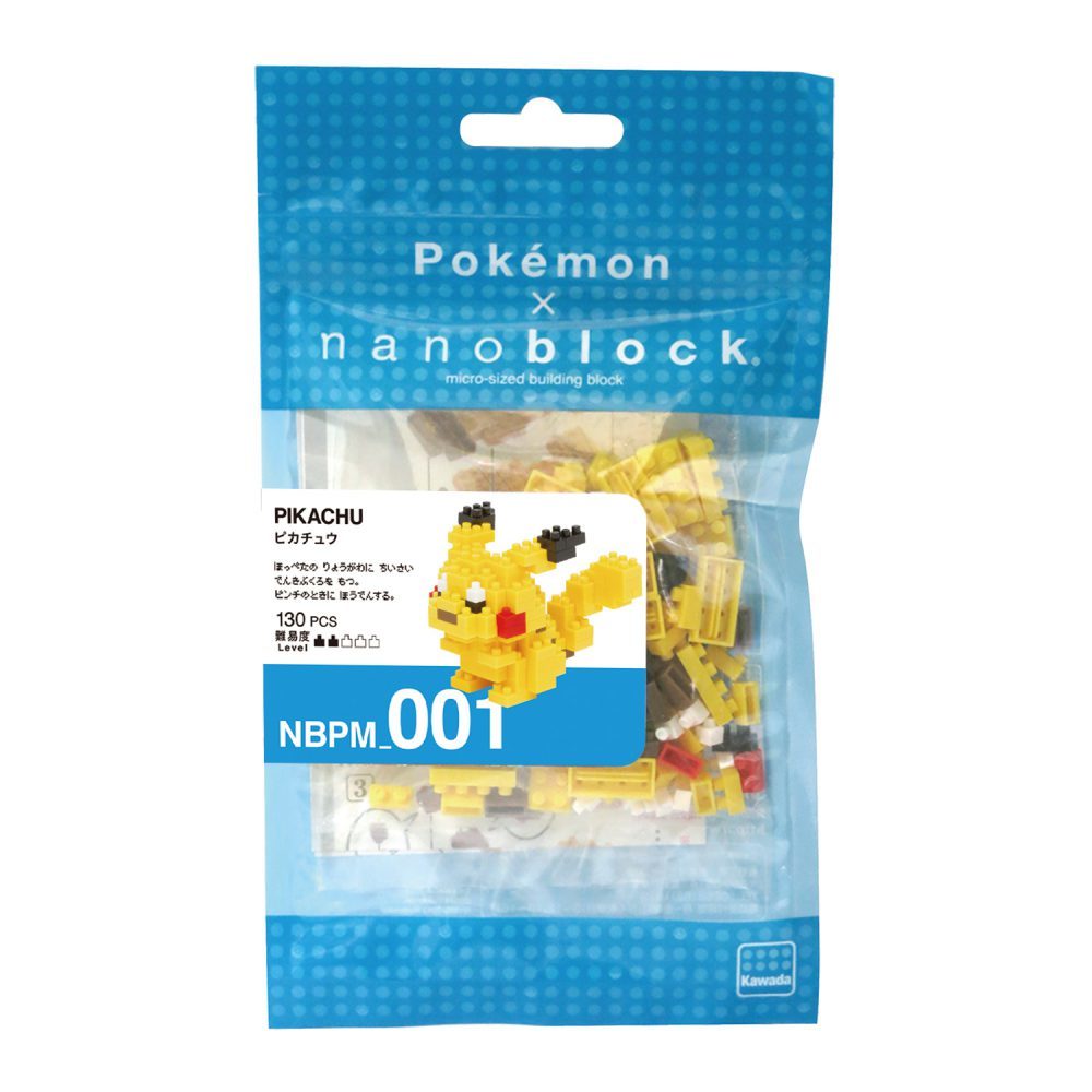 現貨｜Nanoblock Pokémon 比卡超 PIKACHU