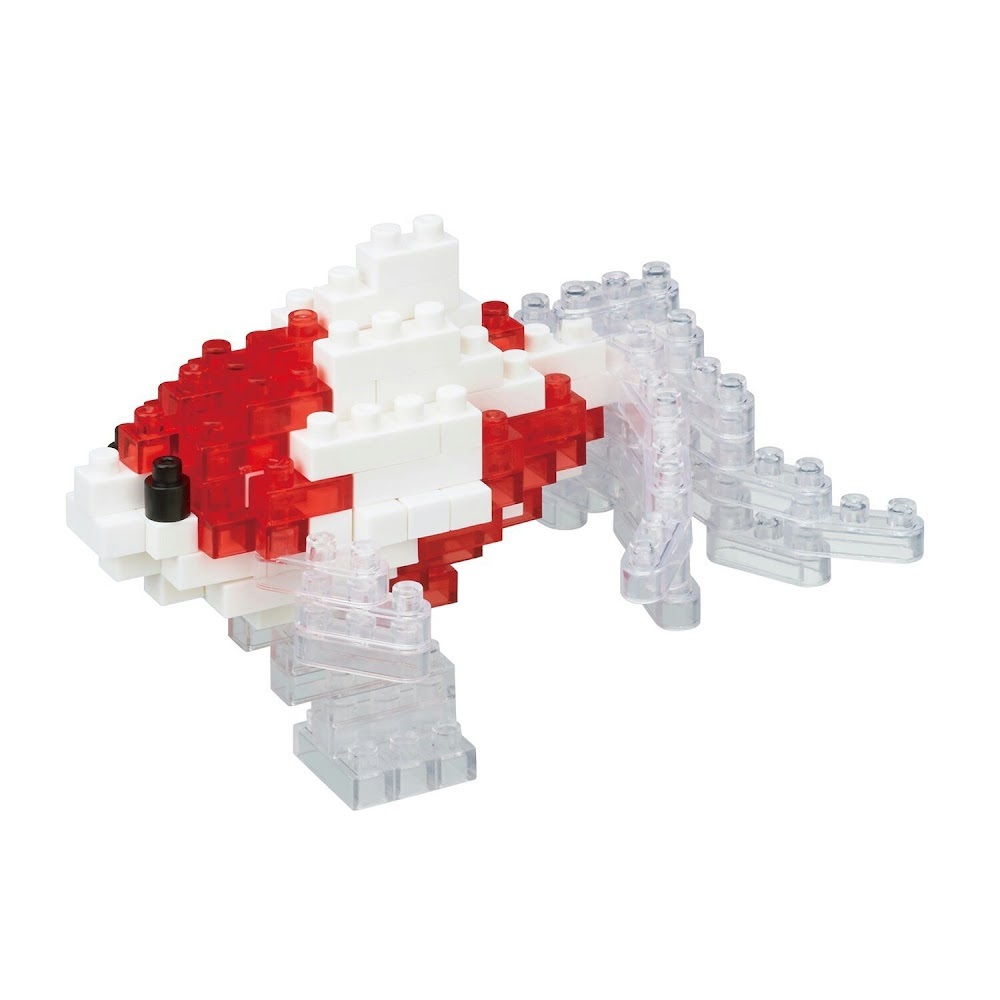 現貨｜Nanoblock 金魚(和金紅) WAKIN GOLDFISH RED