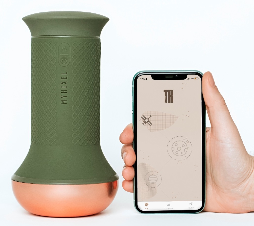 〔西班牙品牌〕MyHixel TR 射精訓練智能飛機杯 - 綠色 （市場罕有產品）
