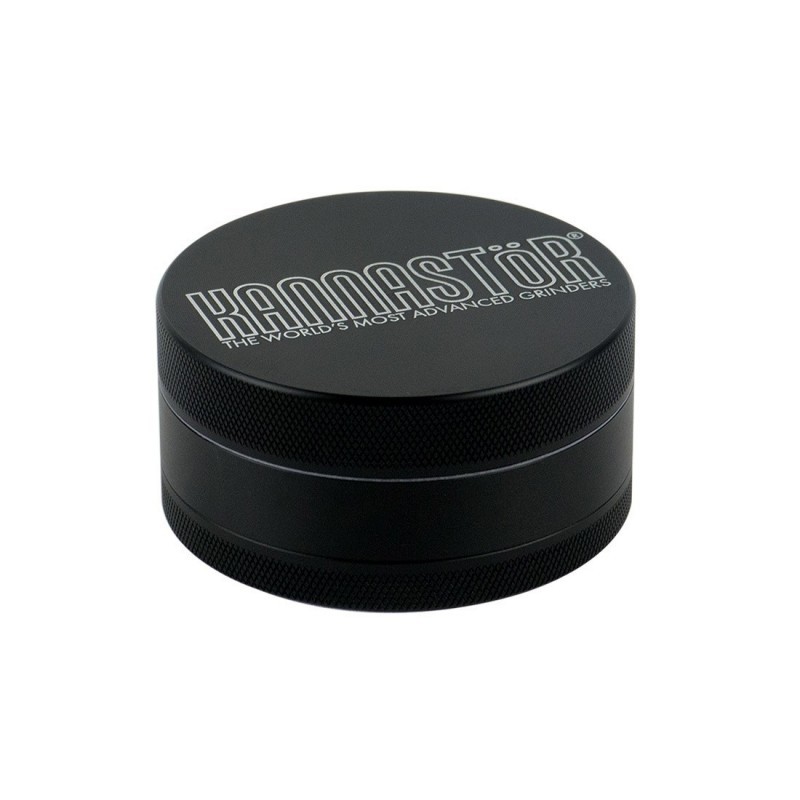 KANNASTÖR 4PC BLACK MULTI CHAMBER GRINDER - 2.5
