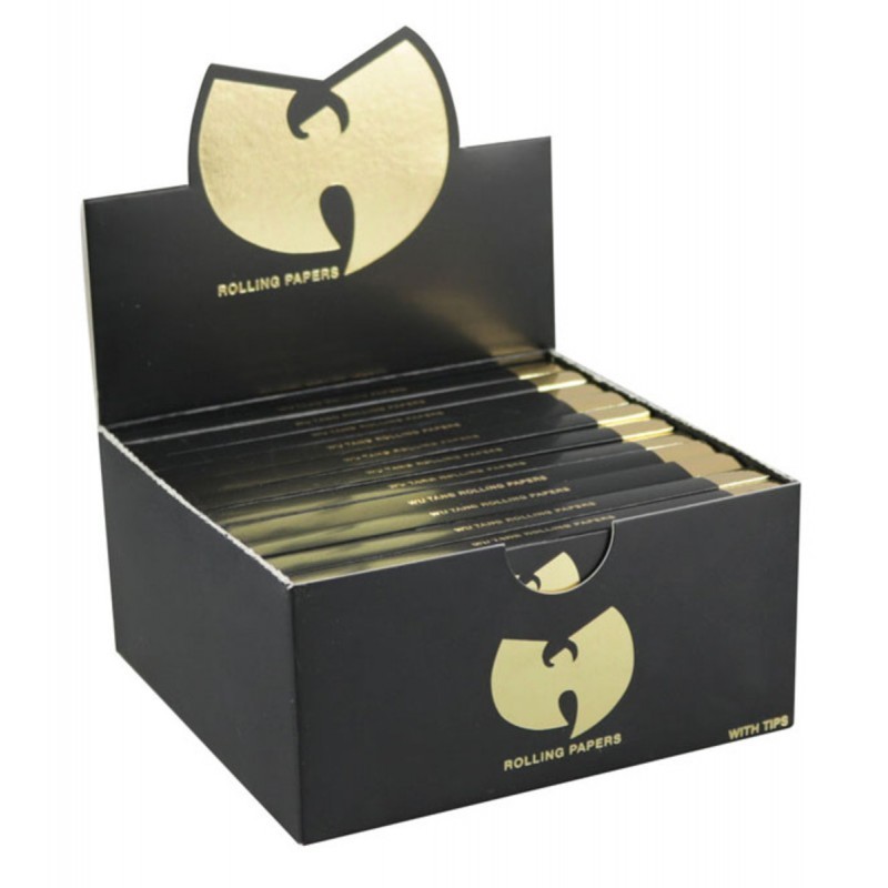 WU TANG HEMP KINGSIZE SLIM ROLLING PAPERS +TIPS