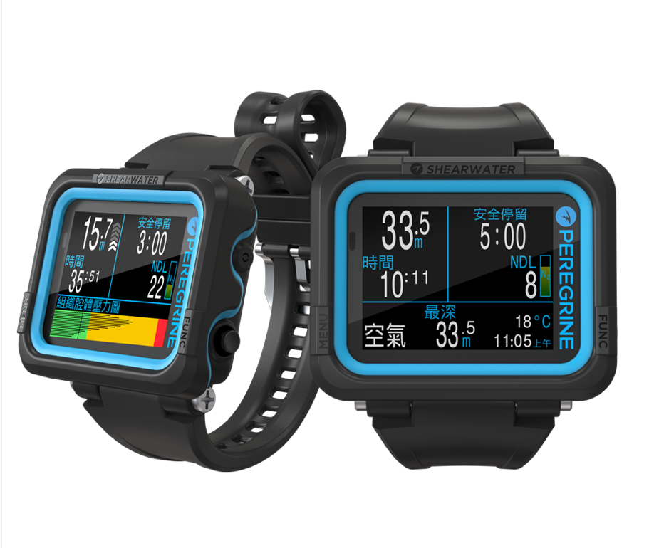 ▲Shearwater PEREGRINE 電腦錶(保固兩年)