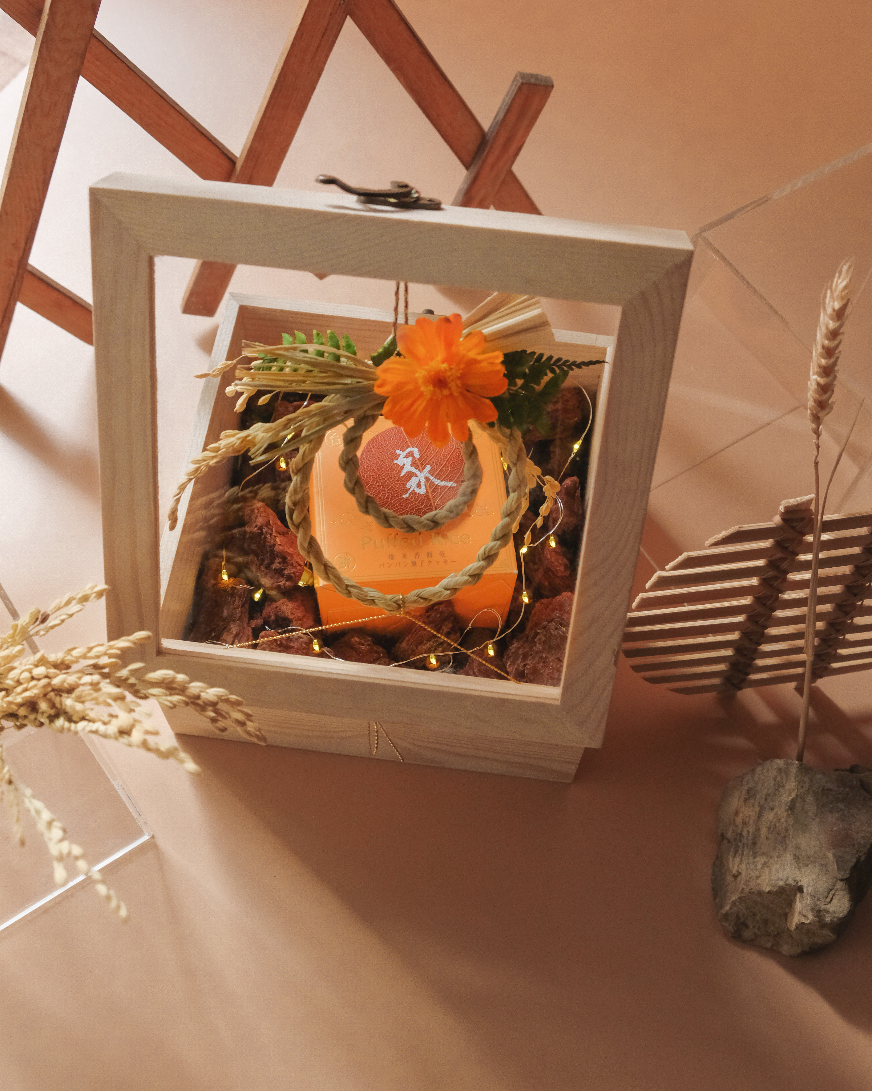 中秋不凋花禮盒｜溫暖的家〈 山木島聯名款 〉