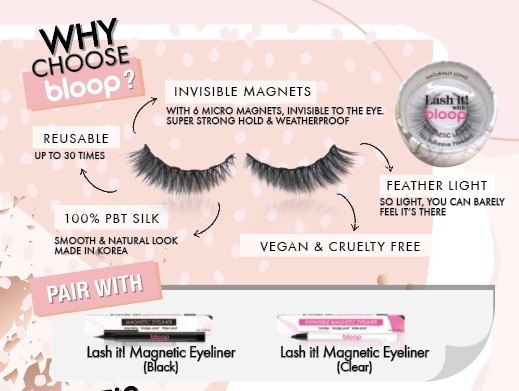 Lash it! with Bloop 磁性絲感眼睫毛