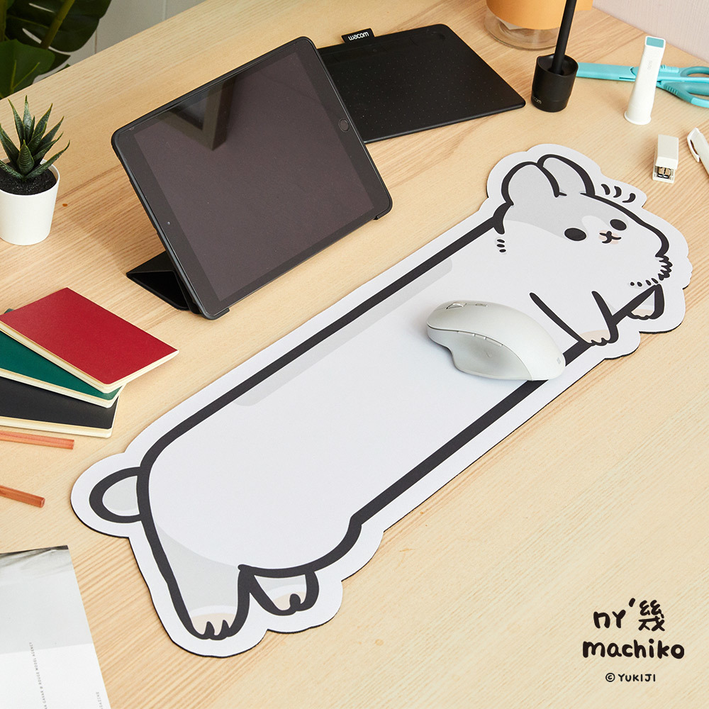 ㄇㄚˊ幾兔超大滑鼠(桌)墊 (趴趴款)