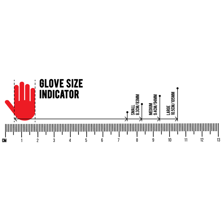 Cross Protection - Xcel 無粉乳膠手套 (細~大) | 100隻