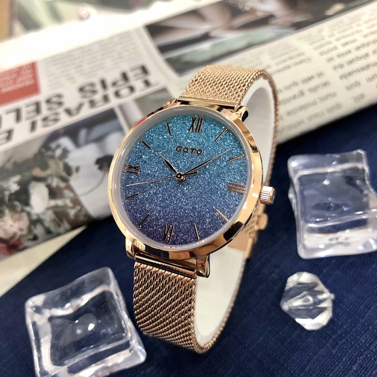 【GOTO】Memorable 永恆片刻 系列-Twilight 暮光 GM1054L-44-L41 33mm 現代鐘錶