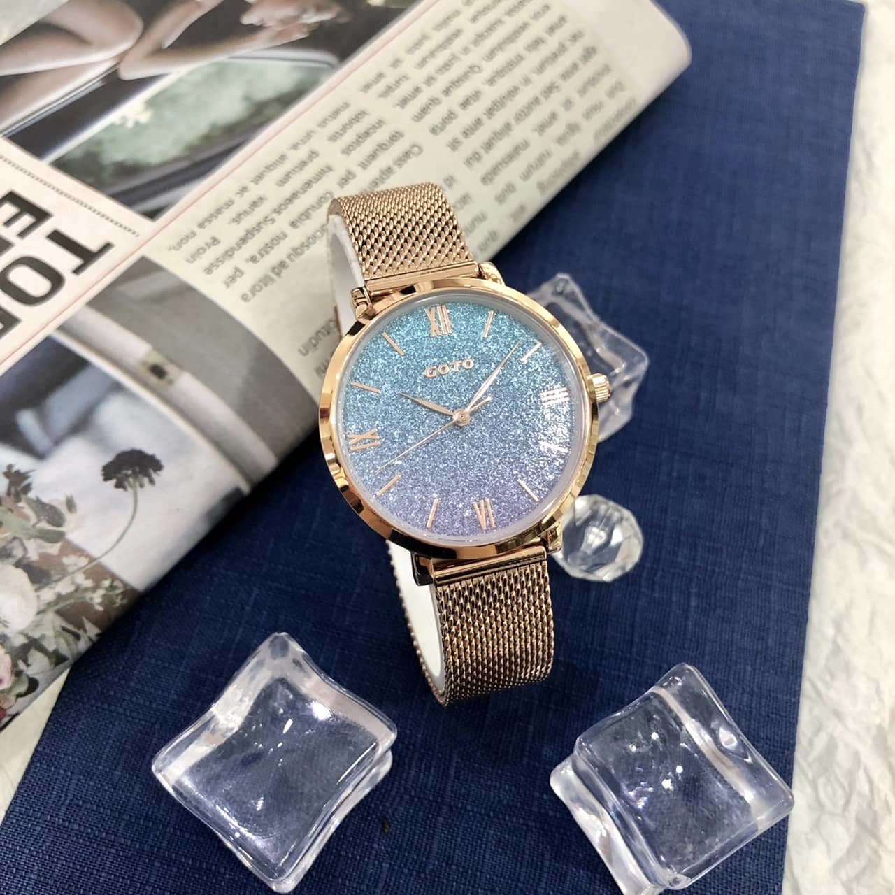 【GOTO】Memorable 永恆片刻 系列-Twilight 暮光 GM1054L-44-L41 33mm 現代鐘錶