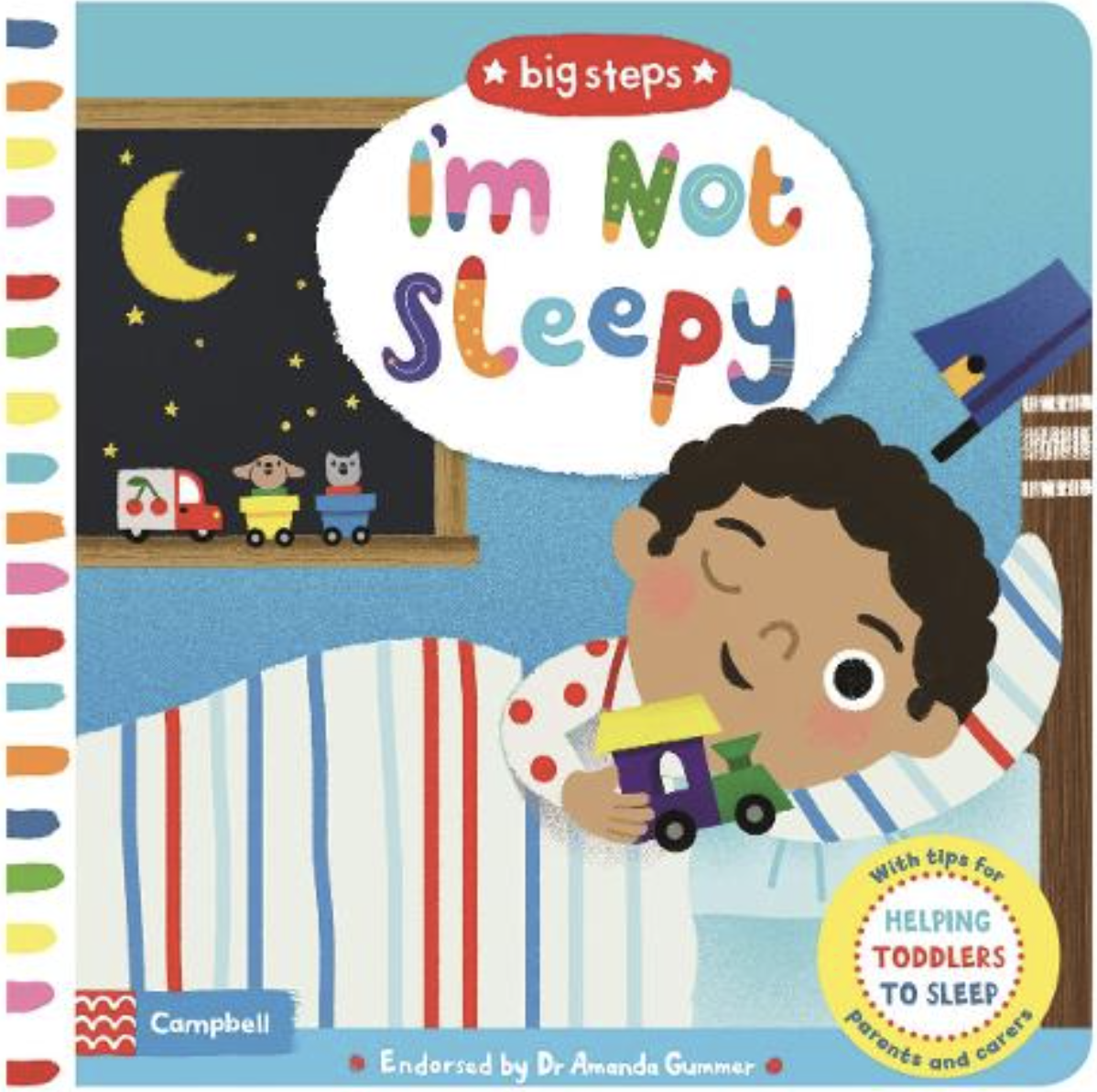 [翻翻書] I'm Not Sleepy: Helping Toddlers To Sleep (Hardcover)