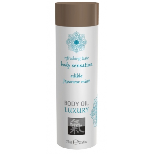 〔英國進口〕Shiatsu 可食用按摩油 (日式薄荷味) 75ML