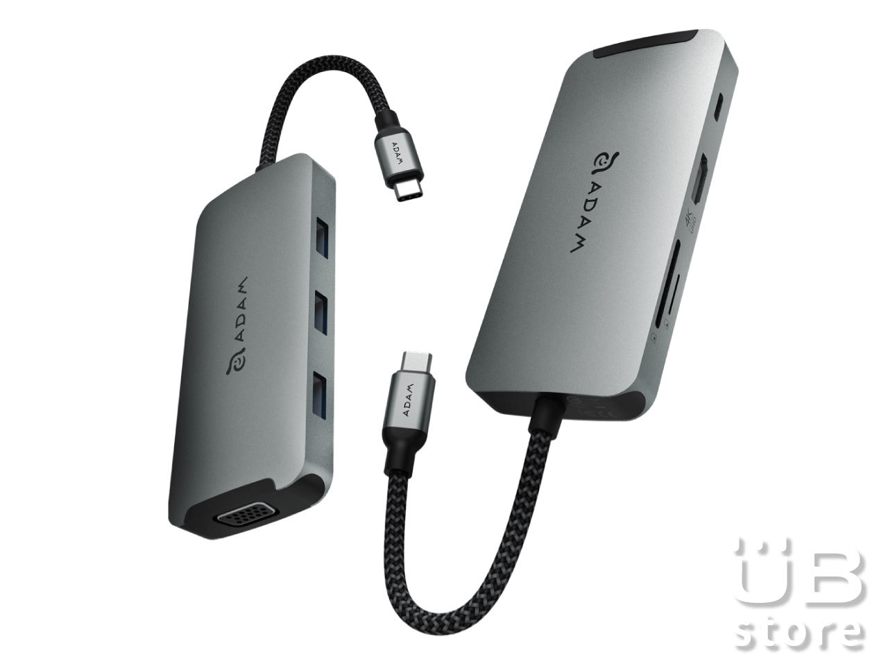 Adam亞果 A08 筆電集線器