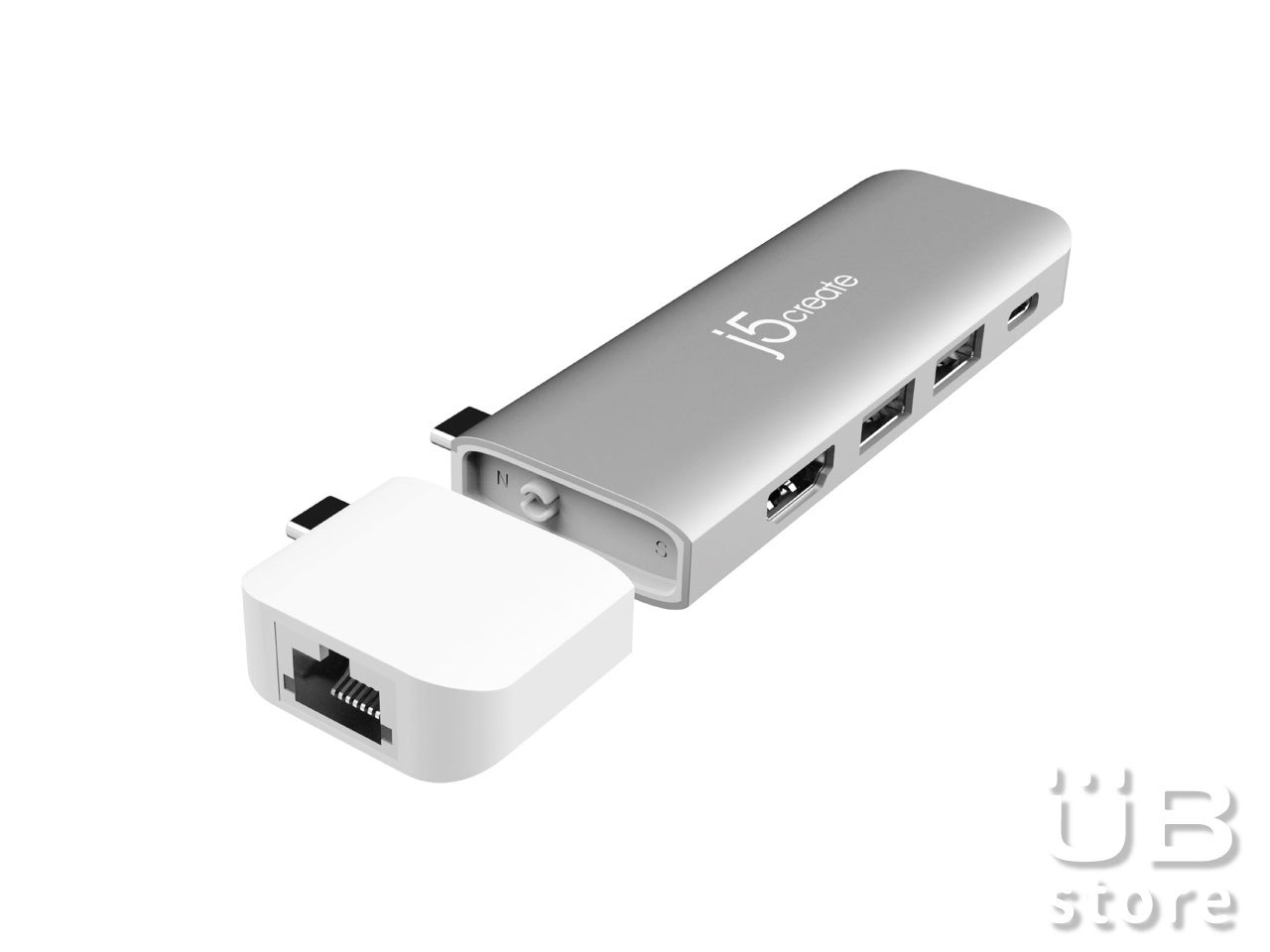 j5create JCD387EK 筆電集線器