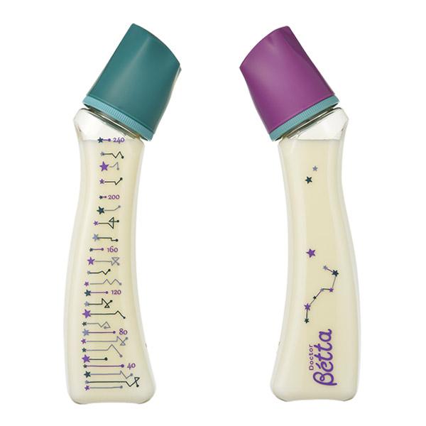 Betta -【Made in Japan】【Night Sky 240ml】Brain Edit. PPSU Baby Bottle  (No Return and Refund for Discount Item)