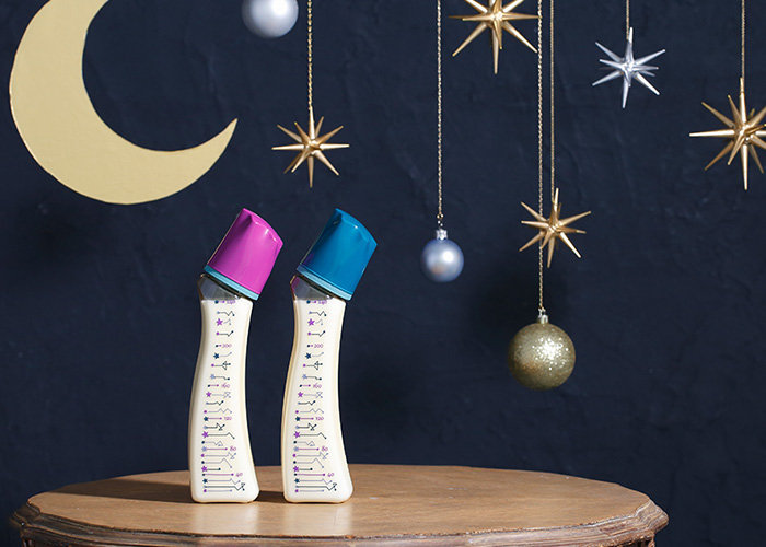 Betta -【Made in Japan】【Night Sky 240ml】Brain Edit. PPSU Baby Bottle  (No Return and Refund for Discount Item)