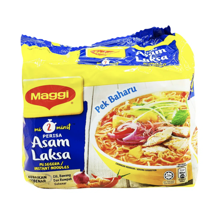 Maggi 亞叄喇沙即食麵 [5包裝]