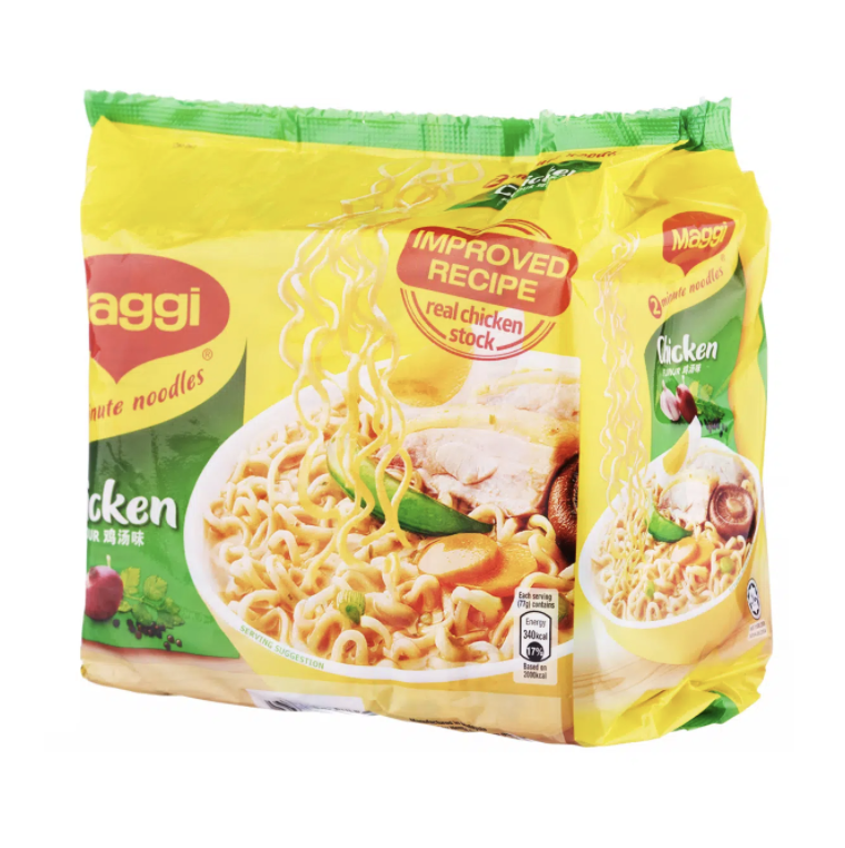 Maggi 雞湯味即食麵 [5包裝]