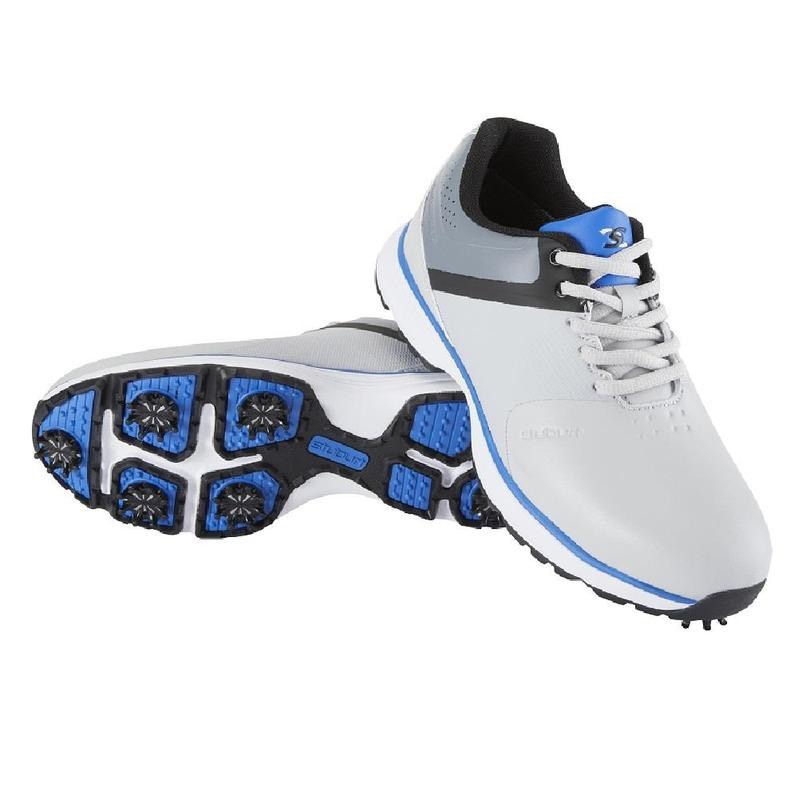 【 Stuburt 】PCT-II-SPIKED-SBSHU1125 | 英國百年高爾夫球科技防水鞋(帶防滑鞋釘) 淺灰色