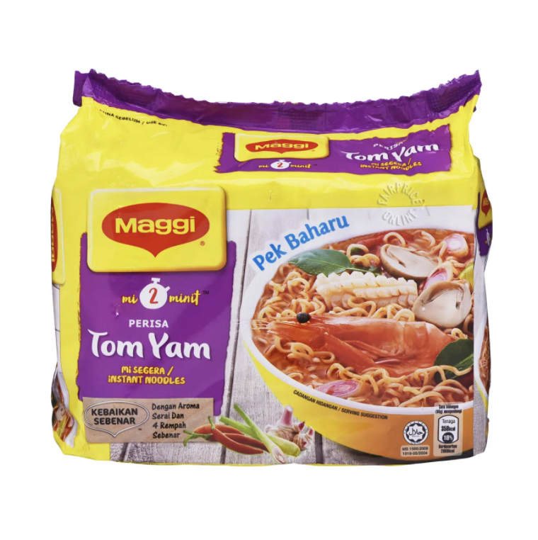 Maggi 冬陰公味即食麵 [5包裝]