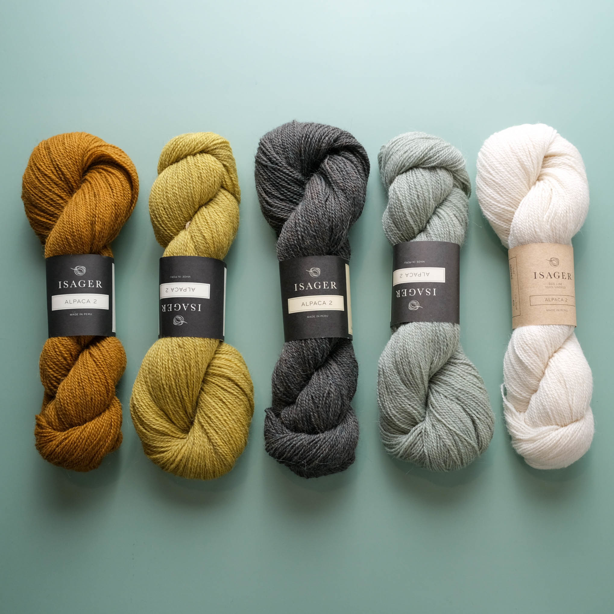 Shawlography MKAL -Isager Alpaca2 材料包4