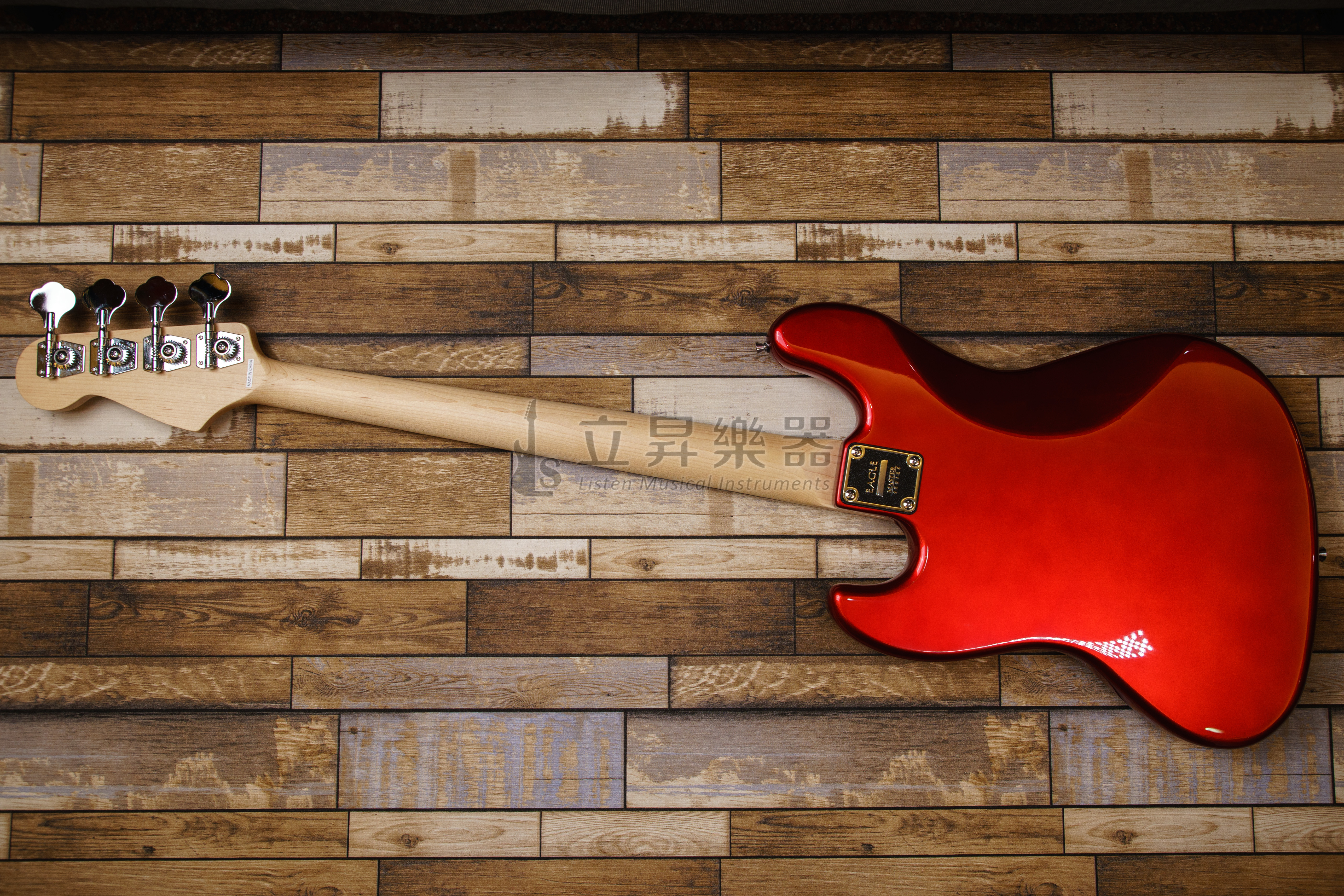 貝斯 Check Save HB-002MRD Jazz Bass 金屬紅 電貝斯 附琴袋 HB 002 MRD HB002 第 4 張圖片｜三峽吉他 / Bass