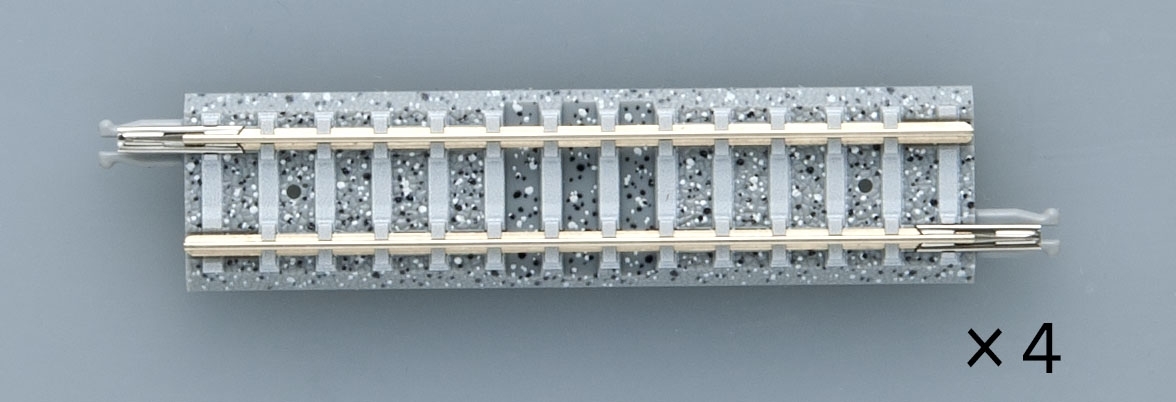 Tomix 1013 N規 S72.5-PC 直軌 4入