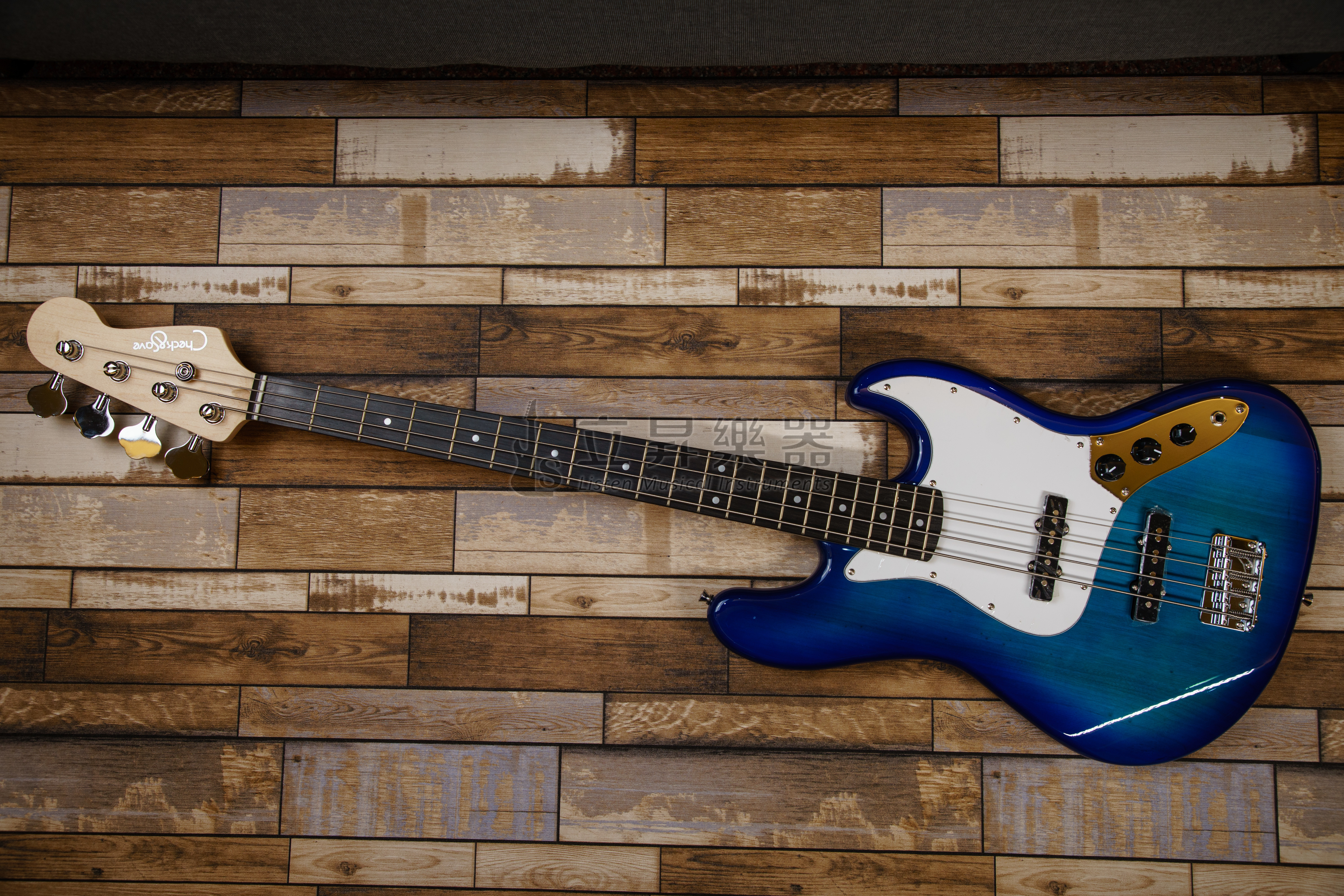 貝斯 Check Save HB-002BL Jazz Bass 藍色 電貝斯 附琴袋 HB 002 BL HB002