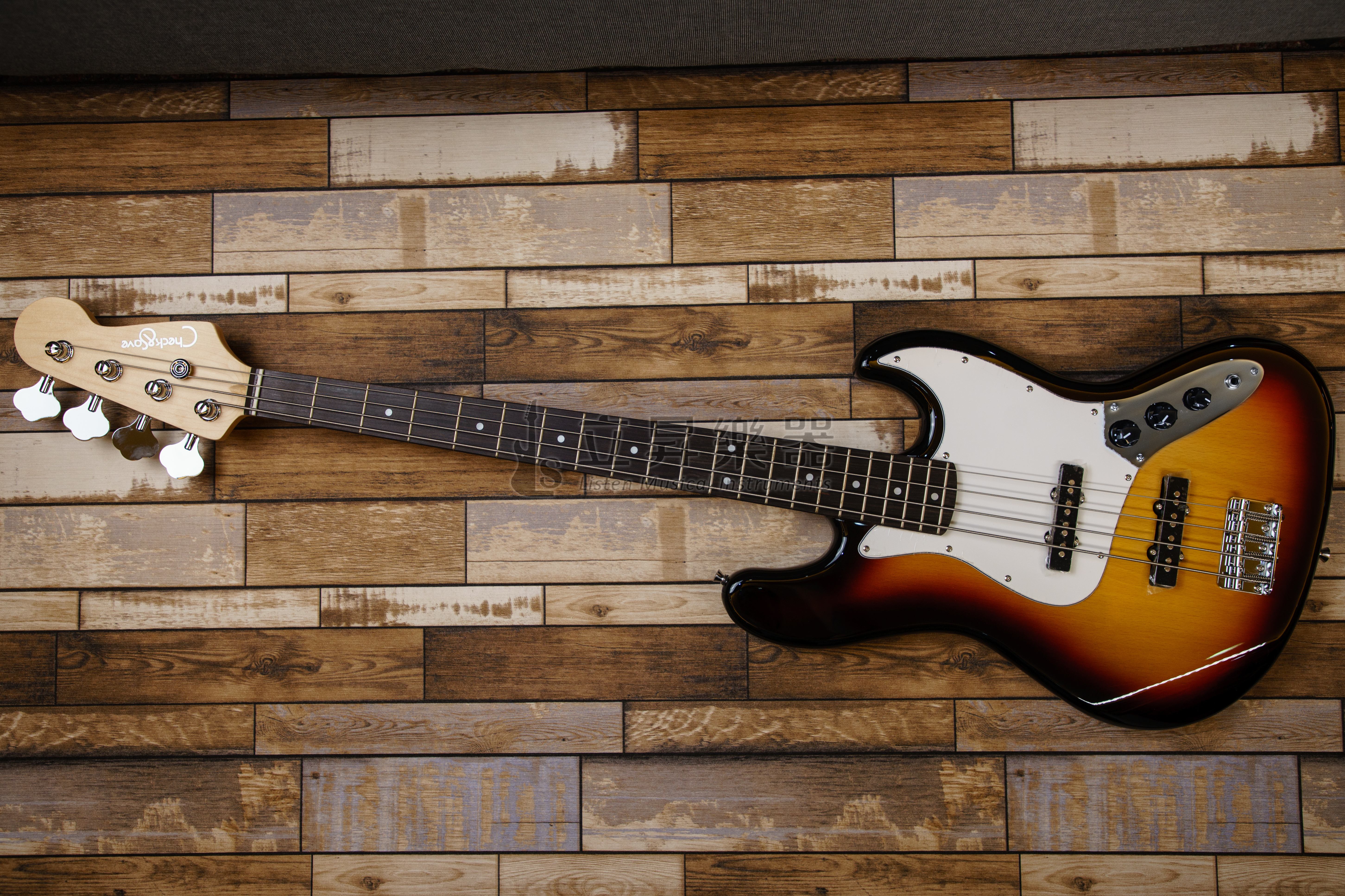 貝斯 Check Save HB-002SB Jazz Bass 漸層色 電貝斯 附琴袋 HB 002 SB HB002