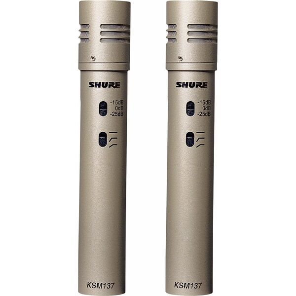 Shure Shure 舒爾 KSM137 SL Stereo 樂器 電容麥克風 — 三峽弦樂器｜YA! 玩音樂