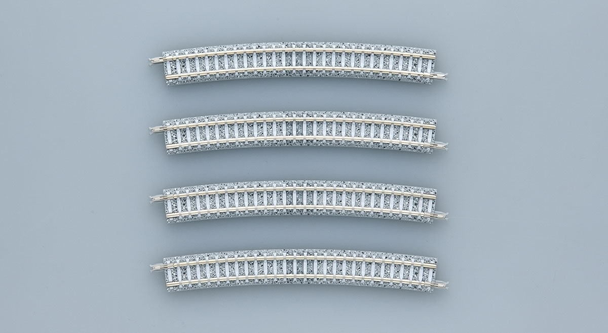 Tomix 1193 N規 C541-15-PC 彎軌 4入