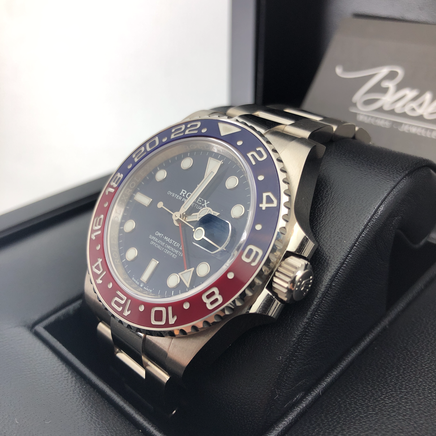 BLUE DIAL RED BLUE OYSTER GMT-MASTER 