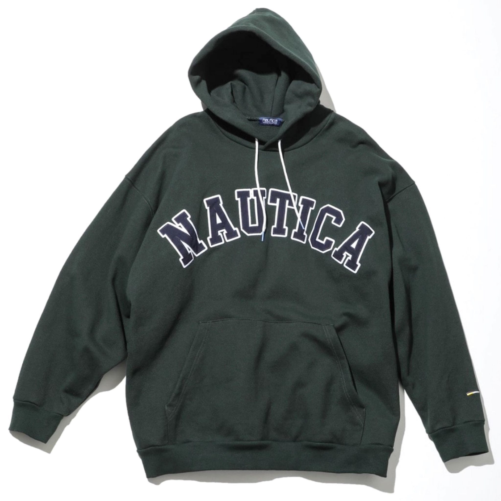 NAUTICA JP Arch Logo Sweat Hoodie (4Colors)