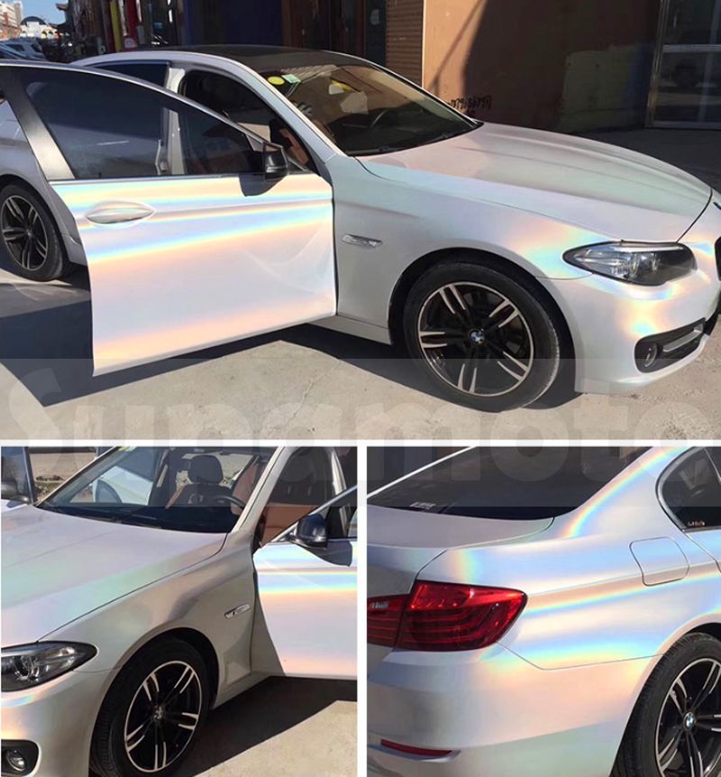 -Supamoto- 雷射白 電鍍膜 電鍍銀 電鍍 彩幻 貼膜 改色 變色 雷射灰 雷射黑 車身 汽車