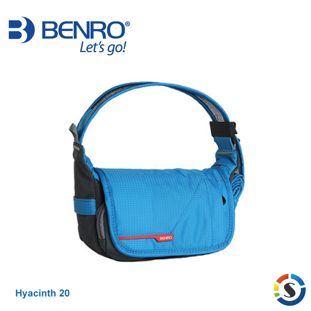 【BENRO百諾】Hyacinth20 風信子系列 單肩攝影背包 (黑/灰/藍/粉紅)