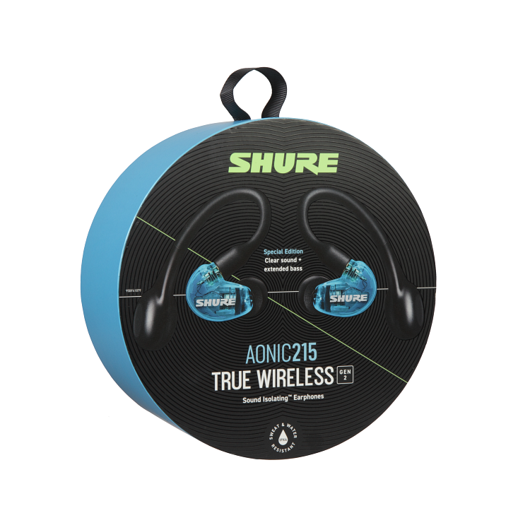 Shure Aonic 215 True Wireless GEN 2 真無線藍牙耳機| DMA 泛音
