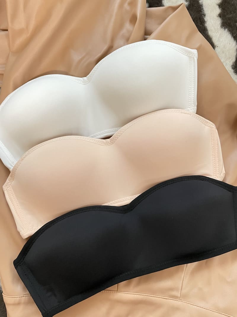 絕不掉無肩帶內衣