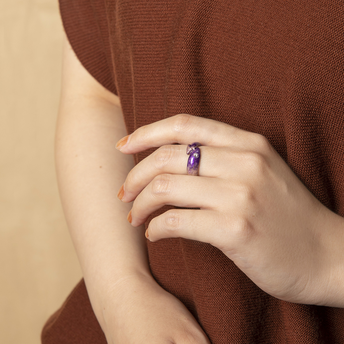 Palnart Poc 長茄子戒指