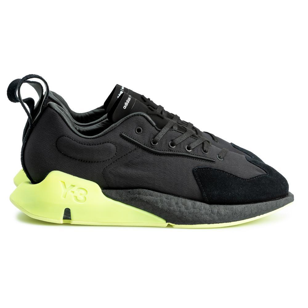 【 Y-3 ORISAN 頂級鞋款 - 黑 x 螢光黃綠 】