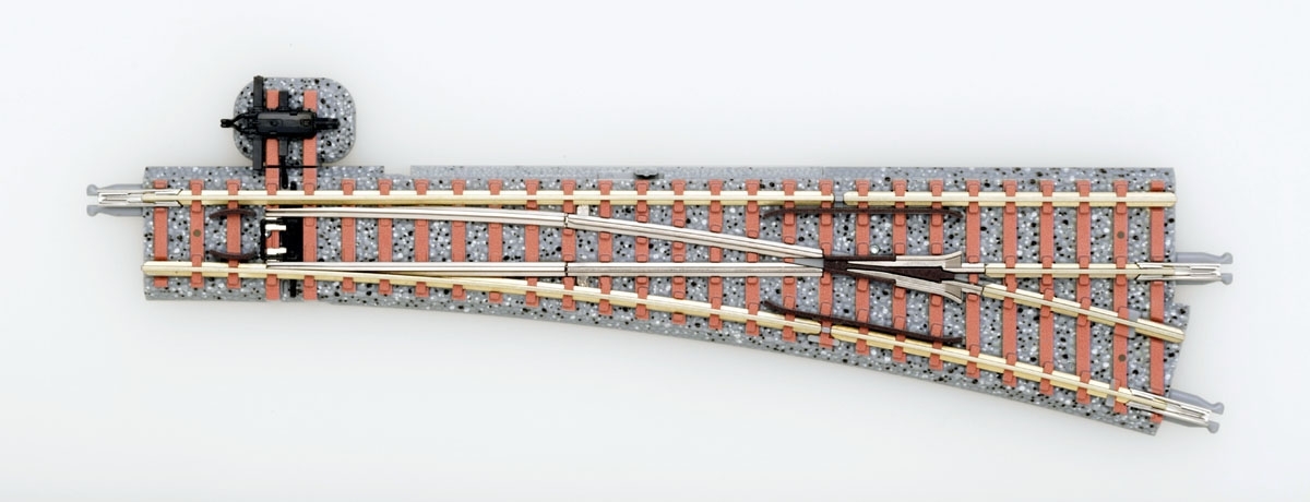 Tomix 1225 N規 手動合成枕木 N-PR541-SY 手動右岔軌