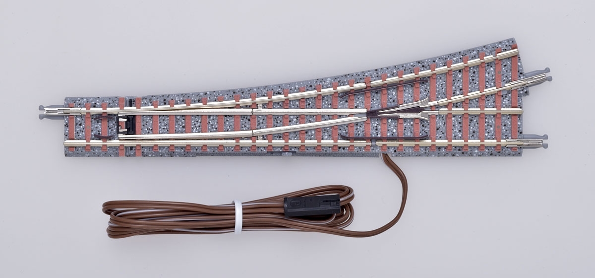 Tomix 1282 N規 電動合成枕木 N-PL541-15-SY  電動左岔軌