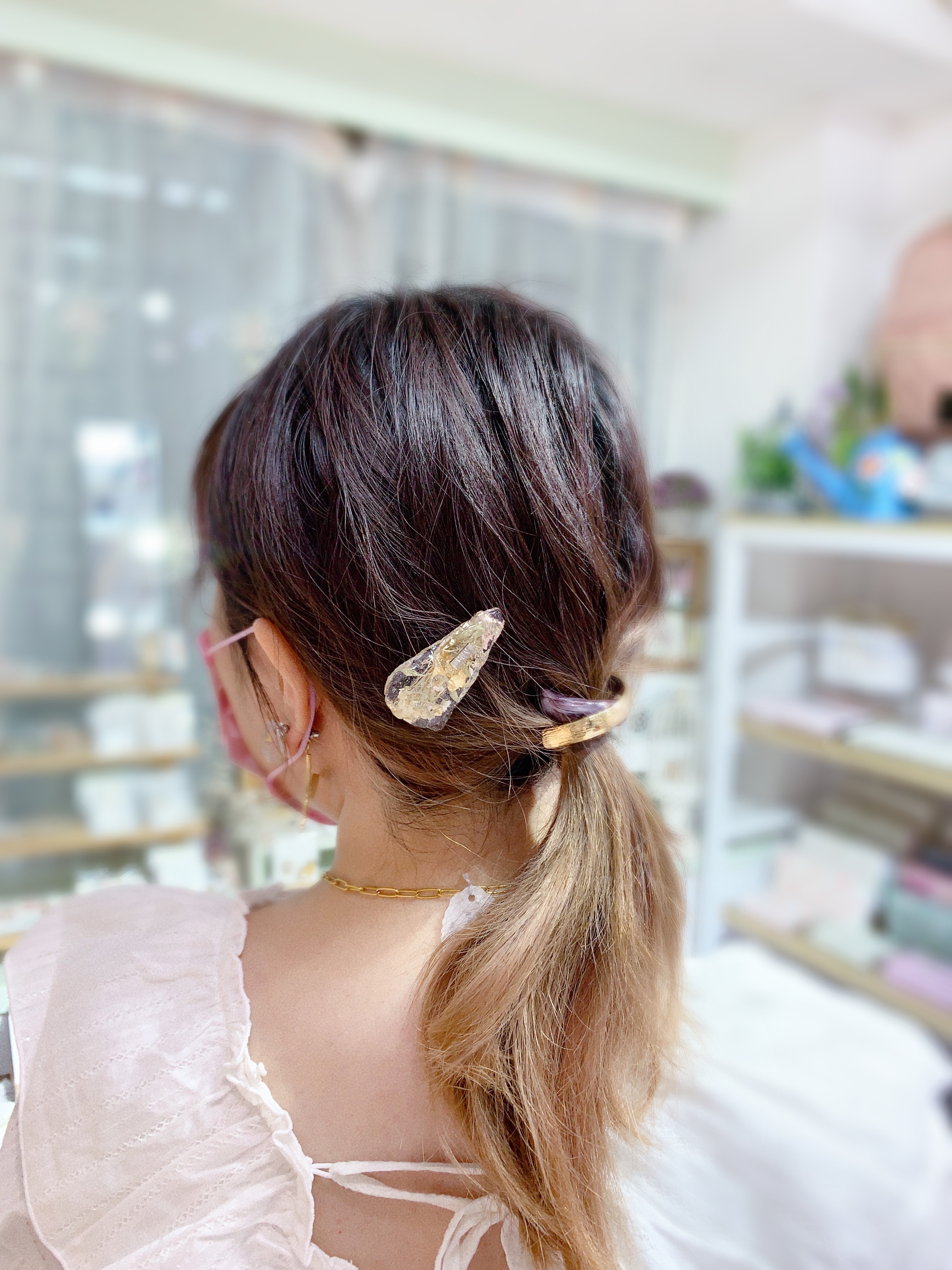 [手作家] MD 乾花封入冰塊髮夾 (網站限定優惠)