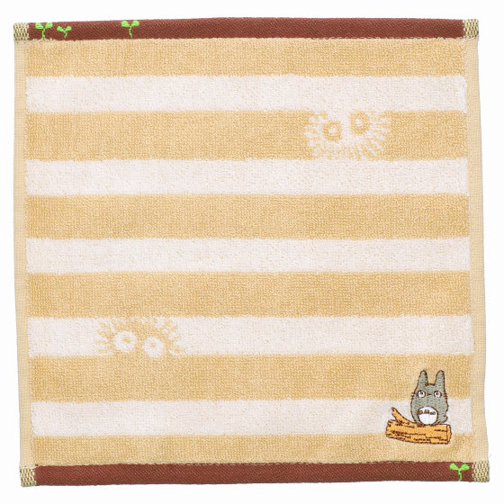 迷你毛巾 龍貓 簡單(米色)