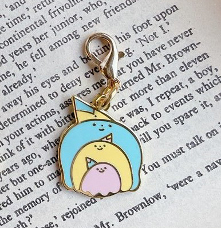 一氏夫婦 Escouple｜金屬吊飾｜小精靈｜三胞胎精靈