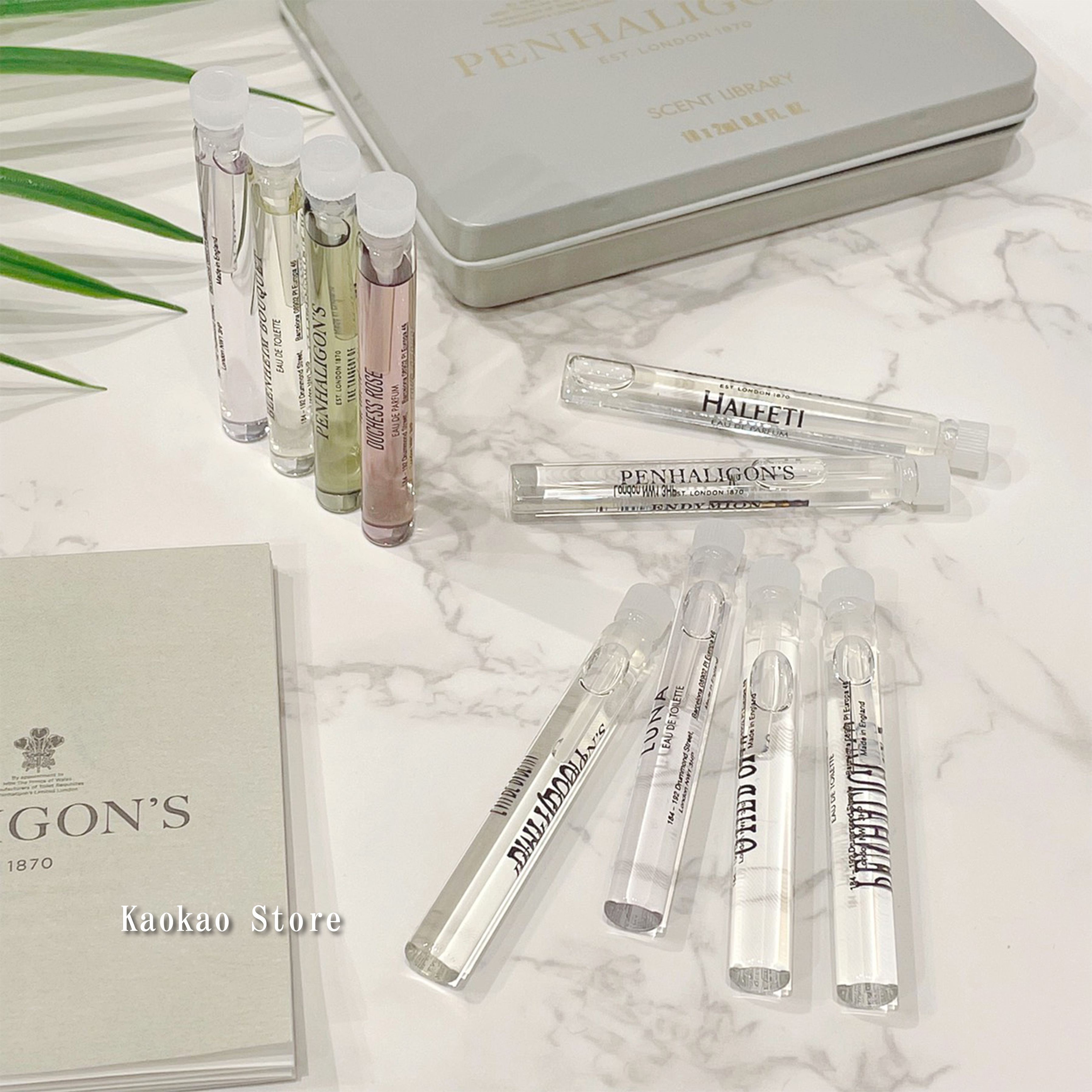 PENHALIGON'S 潘海利根 Scent Library 香氛圖書館 圖書館 試管香水 2ml【PENHALIGONS】