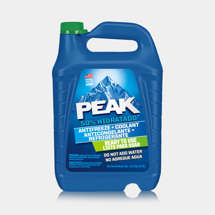 Peak 亞熱帶氣候專用 50% 水箱冷卻液 3.78L