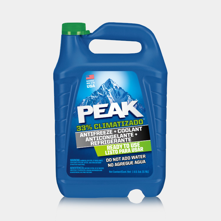 Peak 亞熱帶氣候專用 33% 水箱冷卻液 3.78L