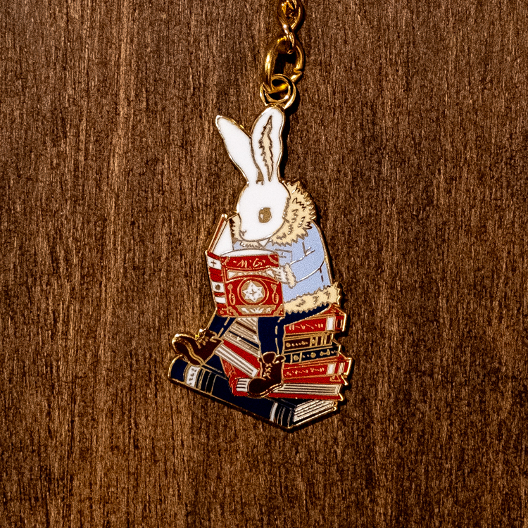 一氏夫婦 Escouple｜金屬鑰匙圈｜魔法世界｜兔子