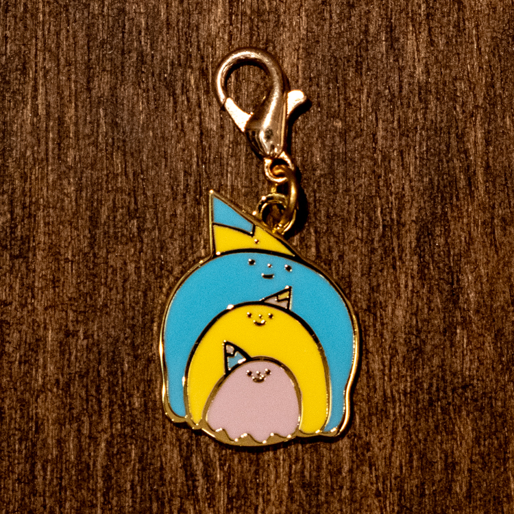 一氏夫婦 Escouple｜金屬吊飾｜小精靈｜三胞胎精靈